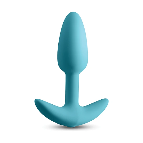 Techno Trance App Controlled Vibrating Anal Plug w-Remote - Blue - Image 2
