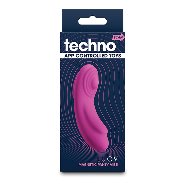 Techno Lucy App Controlled Panty Vibe w-Magnet - Magenta