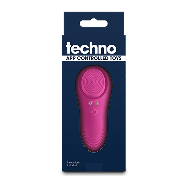 Techno Lucy App Controlled Panty Vibe w-Magnet - Magenta - Image 2