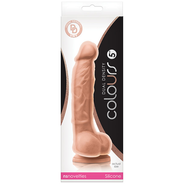 "Colours Dual Density 5"" Dildo"