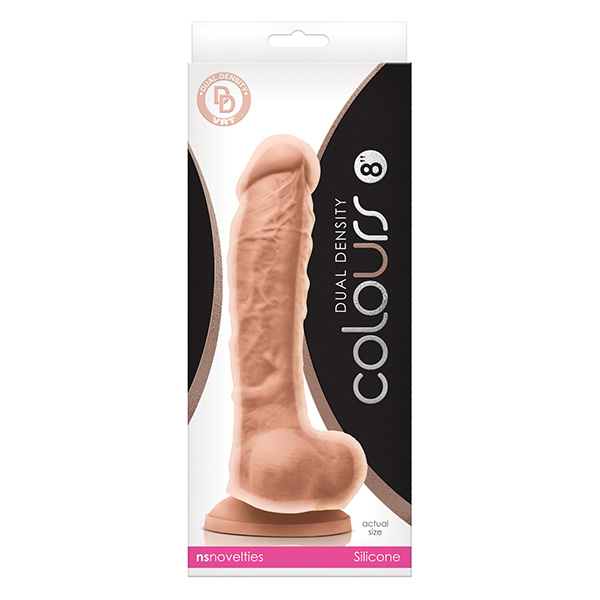 Colours Dual Density 8" Dildo