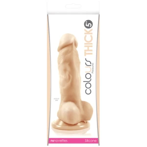 "Colours Pleasures Thick 5"" Dildo"