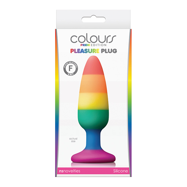 Colours Pride Edition Pleasure Plug - Rainbow