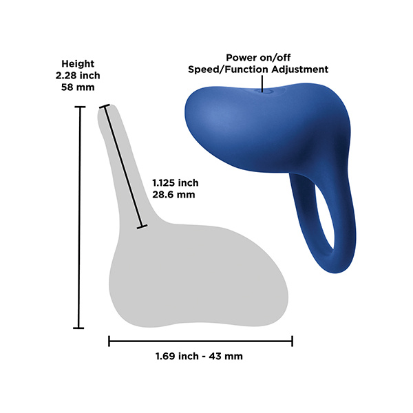 Inya Regal Rechargeable Vibrating Ring - Image 3