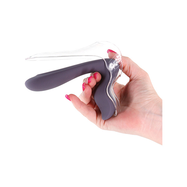 INYA GynoVibe LED Speculum Vibrator - Gray - Image 4