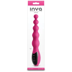 INYA Virtua Digital Beaded Anal Vibrator - Pink