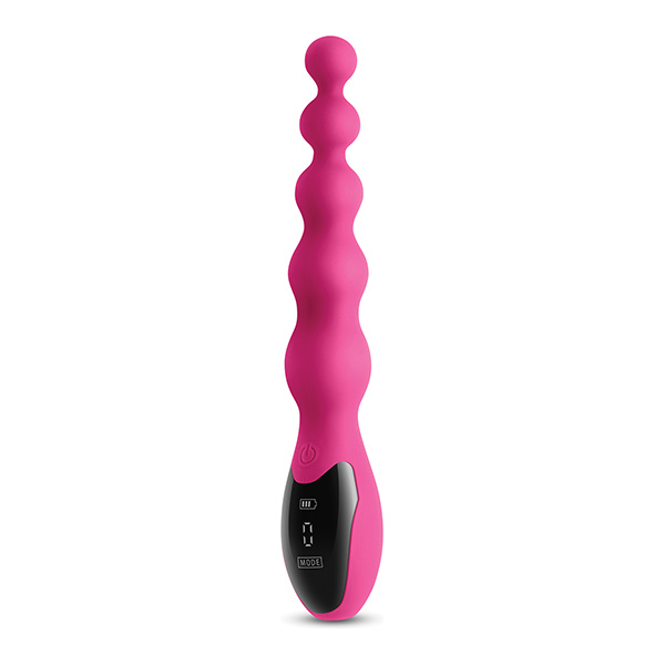 INYA Virtua Digital Beaded Anal Vibrator - Pink - Image 2