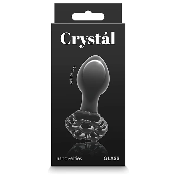 Crystal Flower Butt Plug