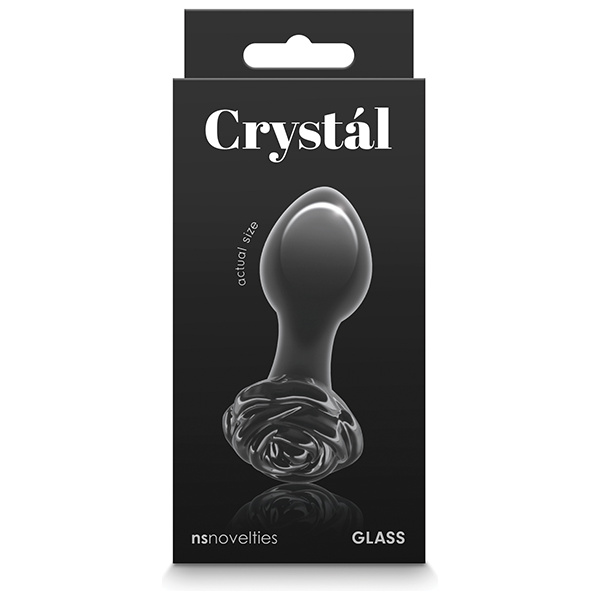 Crystal Rose Butt Plug