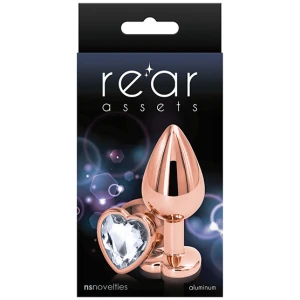 Rear Assets Rose Gold Heart Medium -