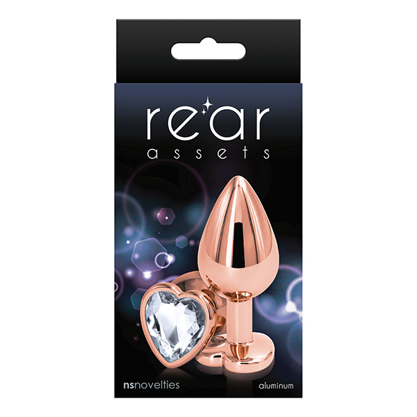 Rear Assets Rose Gold Heart Medium -