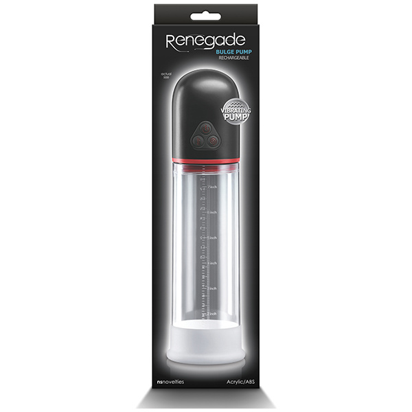 Renegade Bulge Vibrating Pump - Black