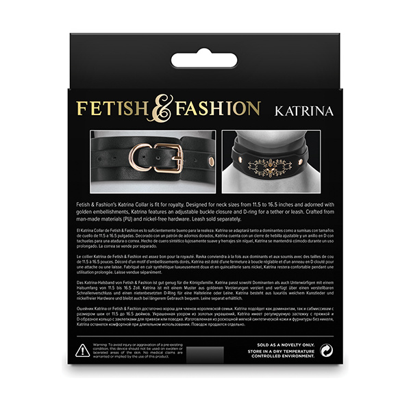 Fetish & Fashion Katrina Collar - Black - Image 3