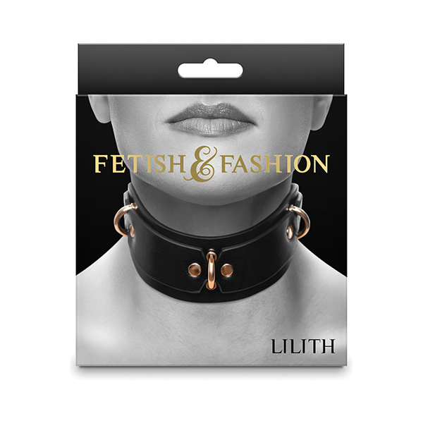 Fetish & Fashion Lilith Collar - Black - Image 3