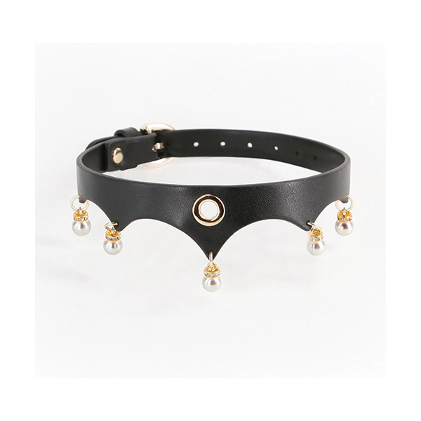 Fetish & Fashion Jezebel Collar - Black