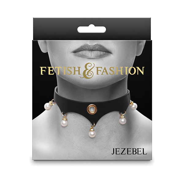 Fetish & Fashion Jezebel Collar - Black - Image 2