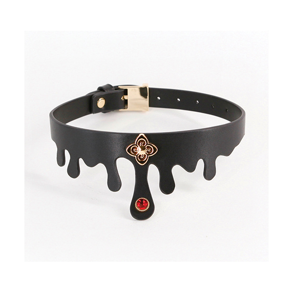 Fetish & Fashion Elvira Collar - Black