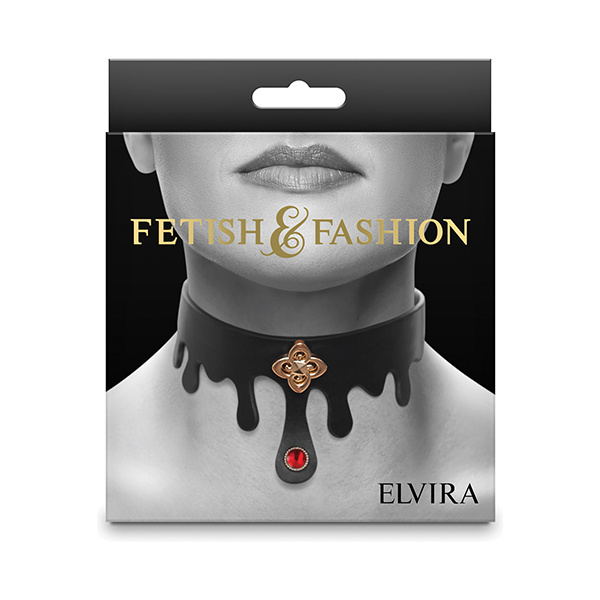 Fetish & Fashion Elvira Collar - Black - Image 3