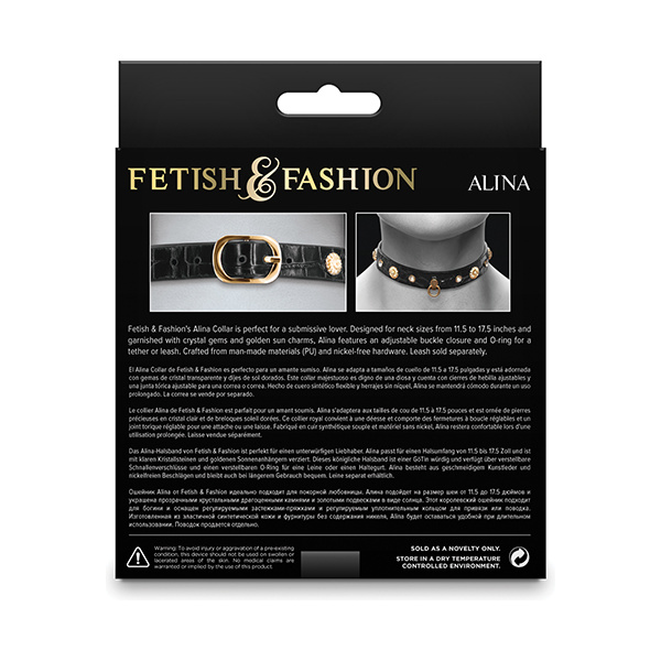 Fetish & Fashion Alina Collar - Black - Image 2