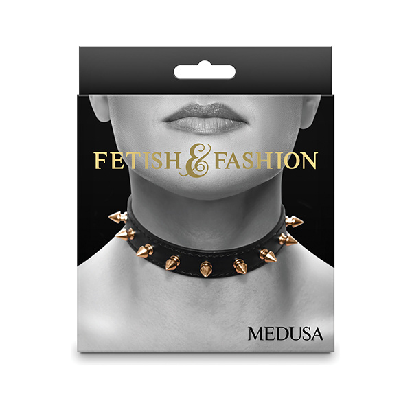 Fetish & Fashion Medusa Collar - Black - Image 2