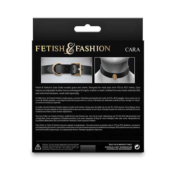 Fetish & Fashion Cara Collar - Black - Image 2