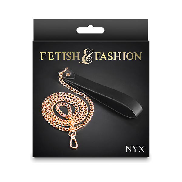 Fetish & Fashion Nyx Leash - Black - Image 3