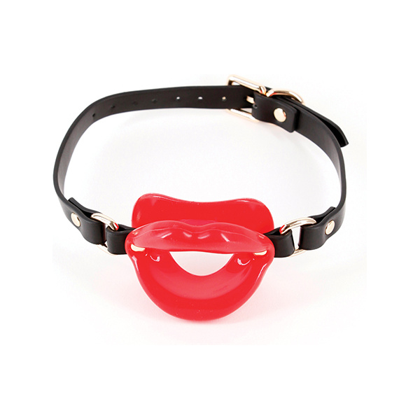 Fetish & Fashion Kourtney Gag - Black-Red - Image 2