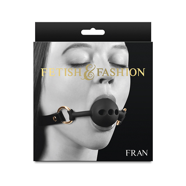 Fetish & Fashion Fran Ball Gag - Black