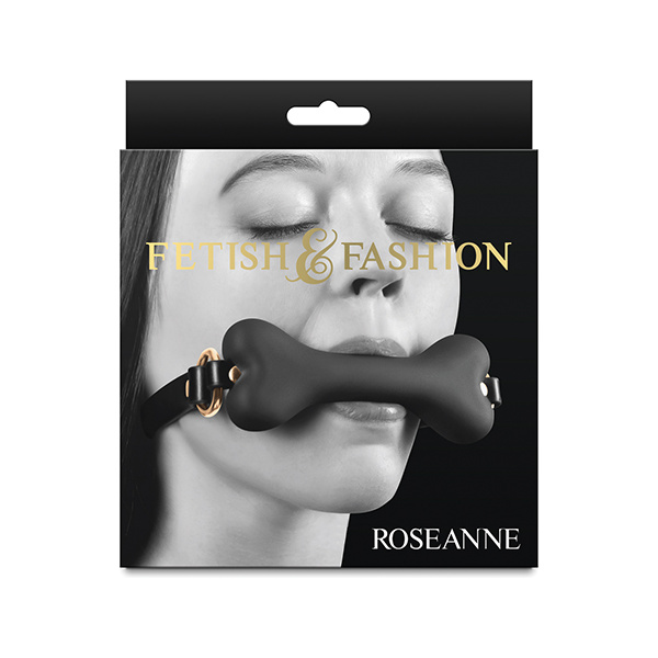 Fetish & Fashion Roseanne Ball Gag - Black