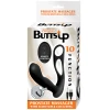 Butts Up Prostate Massager w-Scrotum & Cockring - Black