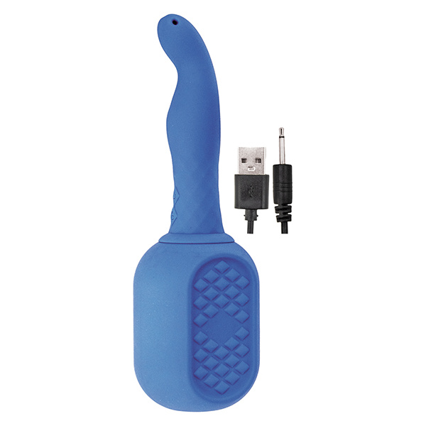 Vibrating Douche - Blue - Image 3