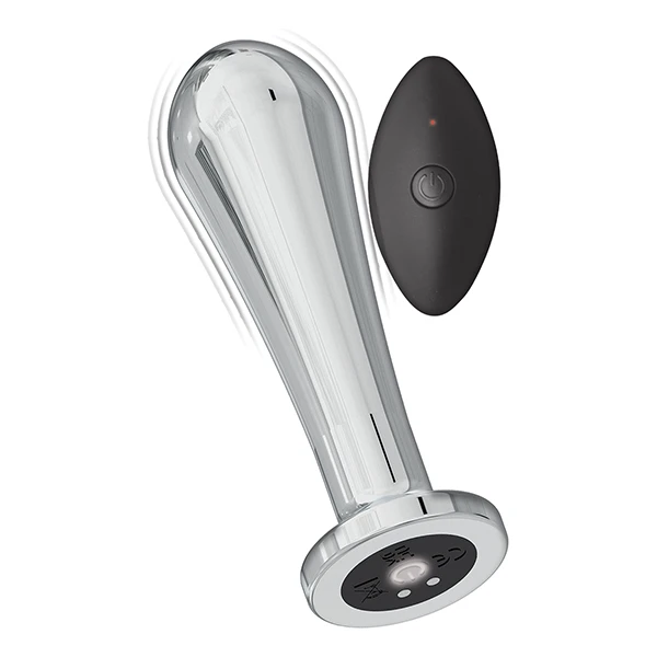 Ass-sation Remote Vibrating Metal Anal Bulb - Image 4