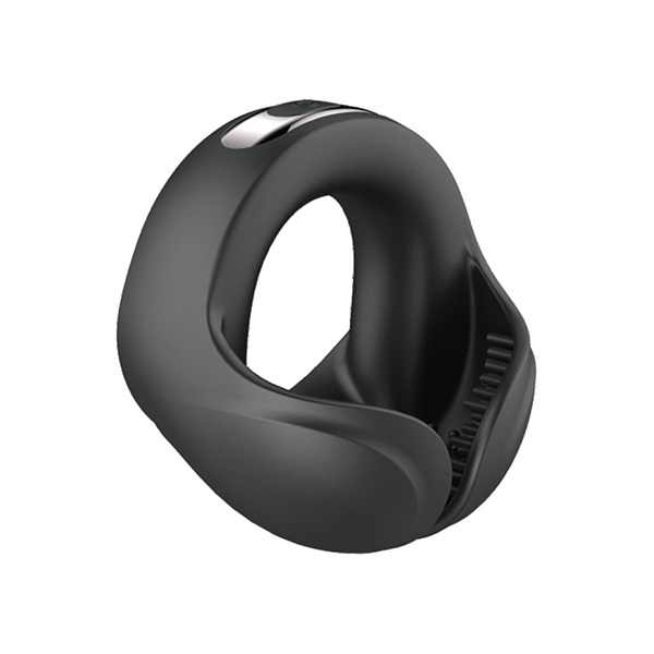 Cockpower Scrotum Hugger Cock Ring - Black - Image 5