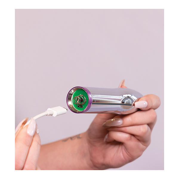 Natalie's Toy Box Fly Me To The Moon Metal Vibrator - Image 5