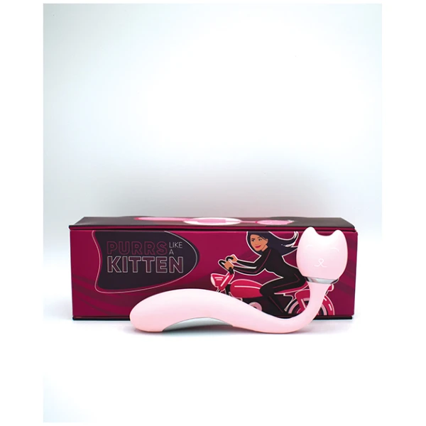 Natalie's Toy Box Purrs Like A Kitten Stim & Vibe - Pink - Image 5