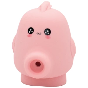 Natalie's Toy Box Kawaii Kiss Clit Flicker & Air Stimulator - Pink