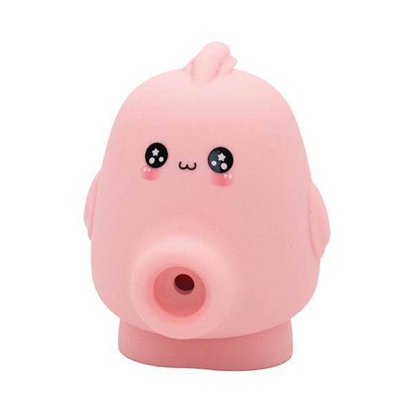 Natalie's Toy Box Kawaii Kiss Clit Flicker & Air Stimulator - Pink