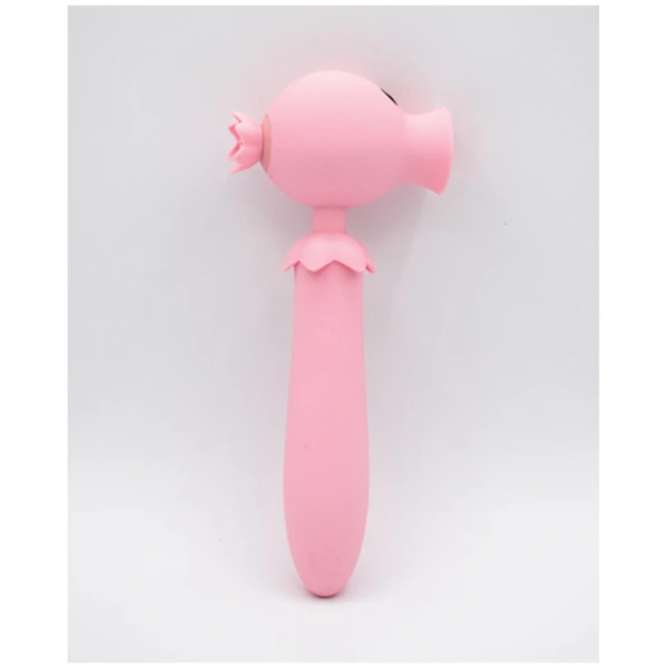 Natalie's Toy Box Lick n' Stick Clit Flicker & G-Spot Vibe - Pink - Image 3