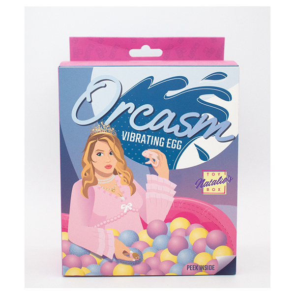 Natalie's Toy Box Orcasm Remote Controlled Wearable Egg Vibrator - Pink - Image 2