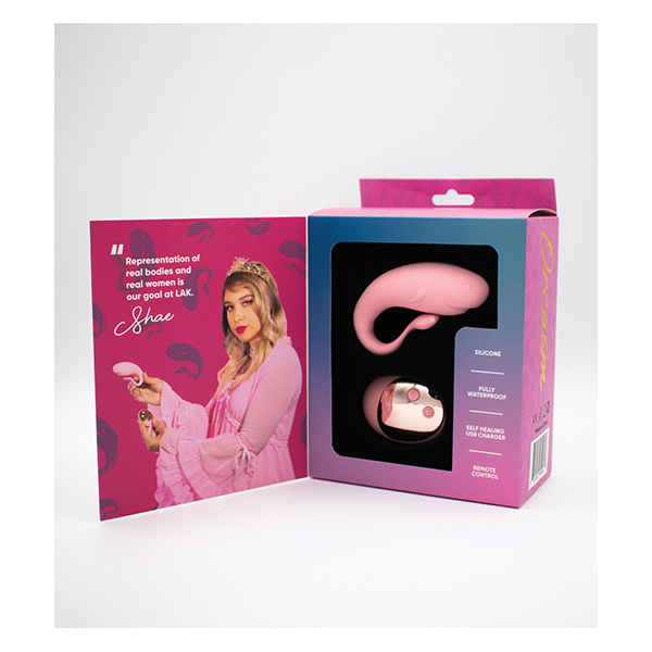 Natalie's Toy Box Orcasm Remote Controlled Wearable Egg Vibrator - Pink - Image 3