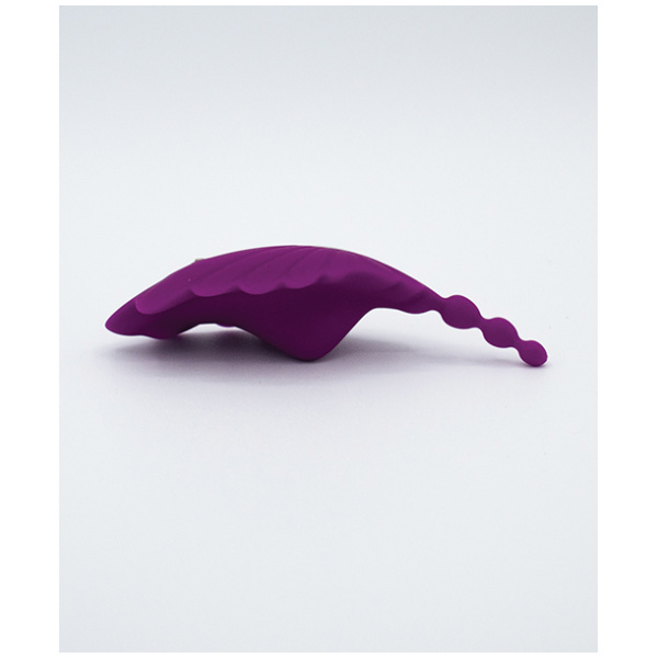 Natalie's Toy Box Shell Yeah! Remote Controlled Wearable Panty Vibrator - Purple - Image 4