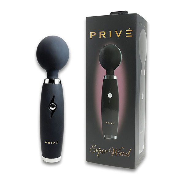 PRIVE Super Wand Massager - Black - Image 2