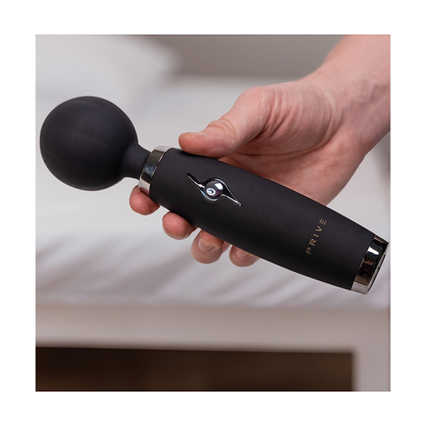 PRIVE Super Wand Massager - Black - Image 3