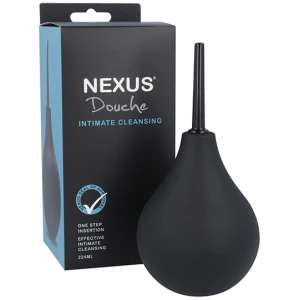 Nexus Non-Return Valve Anal Douche - 224 ml Black