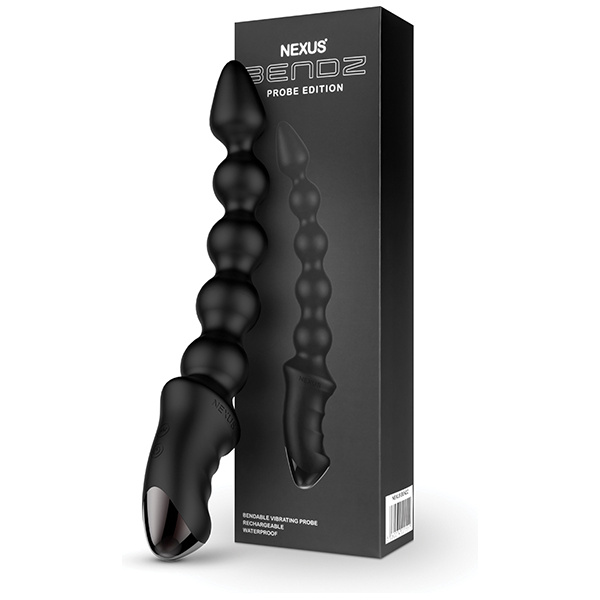 Nexus Bendz Bendable Vibrating Probe - Black