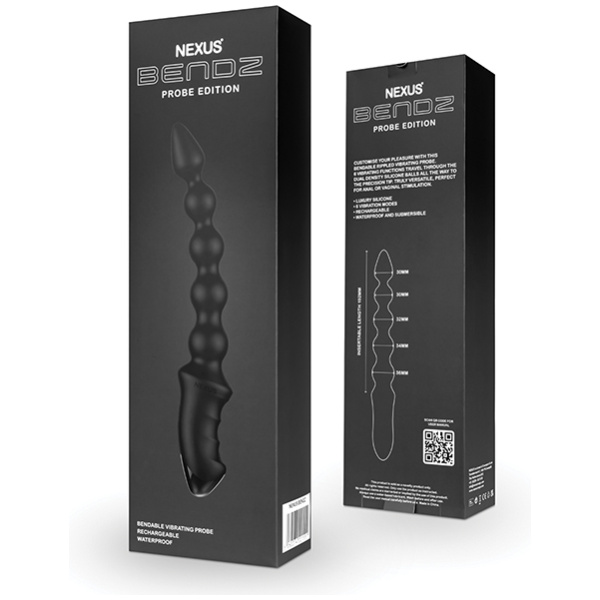 Nexus Bendz Bendable Vibrating Probe - Black - Image 4