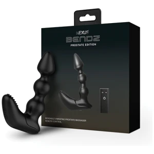 Nexus Bendz Bendable Prostate & Perineum Massager - Black