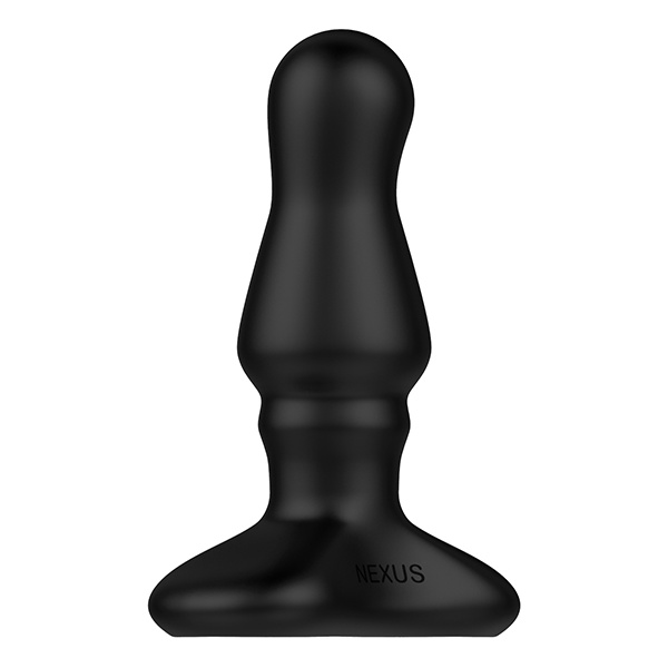 Nexus Bolster Butt Plug  w-Inflatable Tip - Black - Image 4