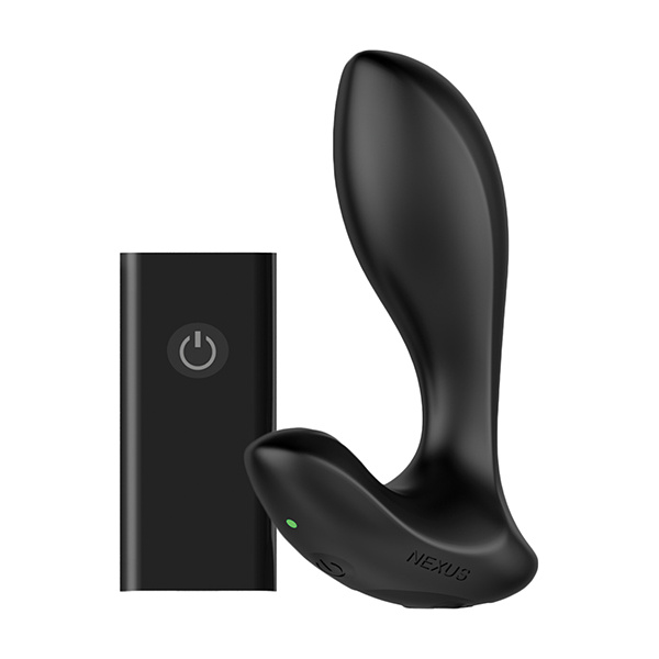Nexus Duo Vibrating Butt Plug - Black - Image 3