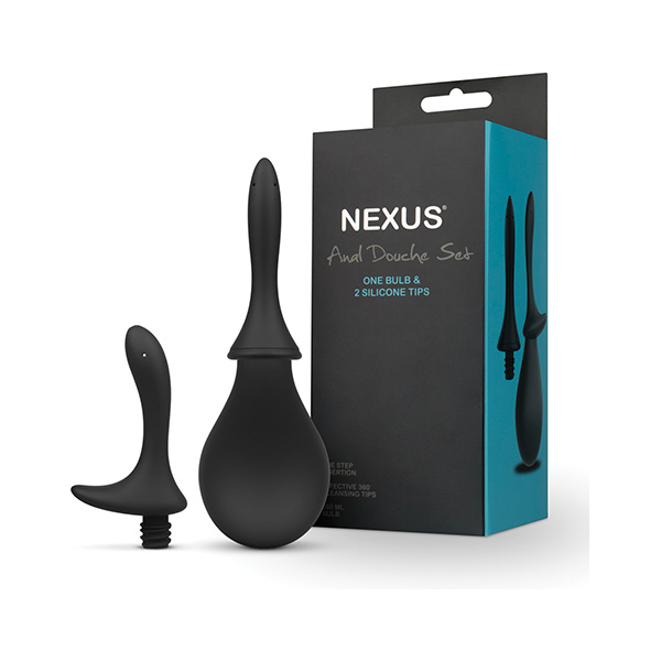 Nexus Anal Douche Set - Black